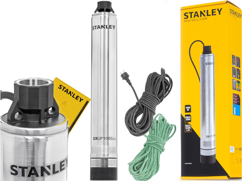 Pompa do wody STANLEY SXUP1000XWE elektryczna bezkompromisowa wydajnosc