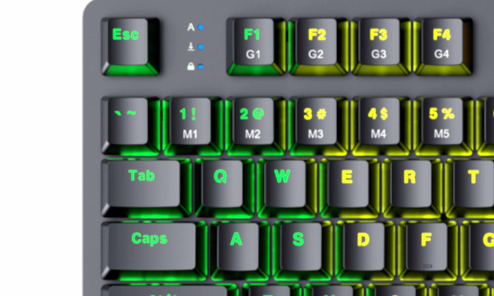 HAVIT KB869L RGB bok