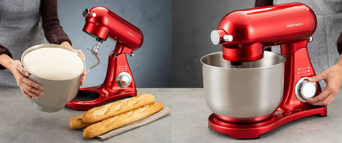 Robot kuchenny planetarny DELIMANO Desire 10 predkosci pracy