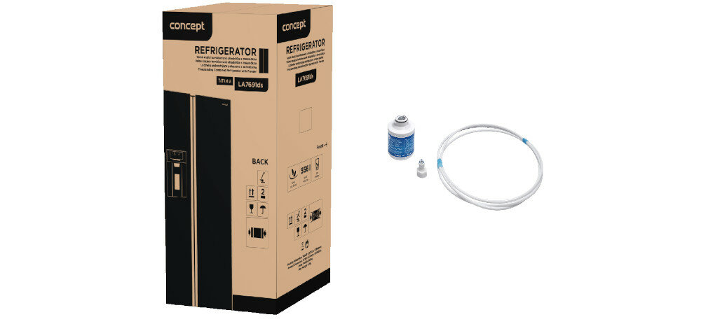 LODÓWKA CONCEPT LA7691wh Total No Frost