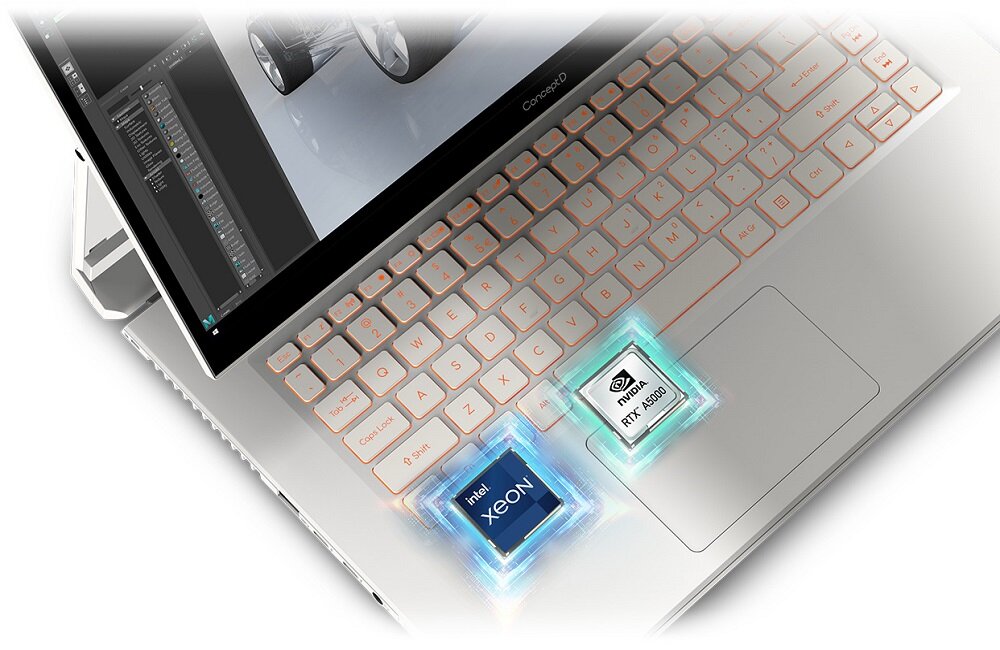 Laptop ACER ConceptD 7 Ezel Pro NVIDIA Quadro RTX