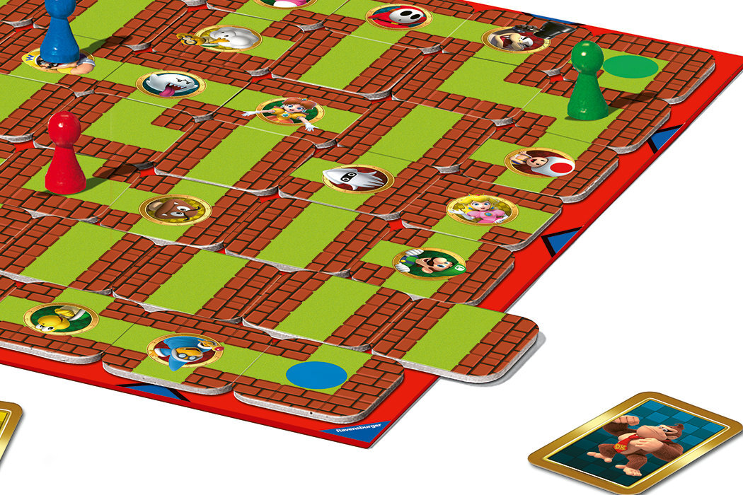 Gra planszowa RAVENSBURGER Labyrinth Super Mario zasady