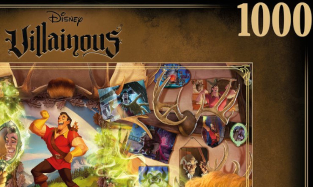 Puzzle RAVENSBURGER Disney Villainous Gaston 16889 (1000 elementów)