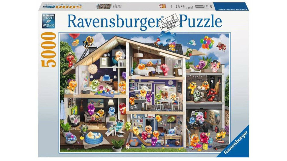 Puzzle RAVENSBURGER Dom dla lalek - puzzle