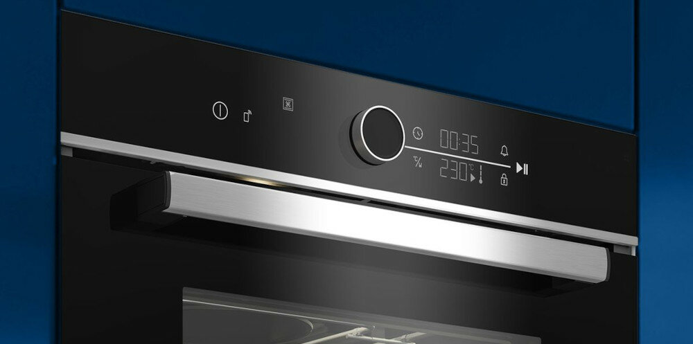 PIEKARNIK BEKO BBIMM13400XCSW wyświetlacz LCD łatwa obsługa czytelny