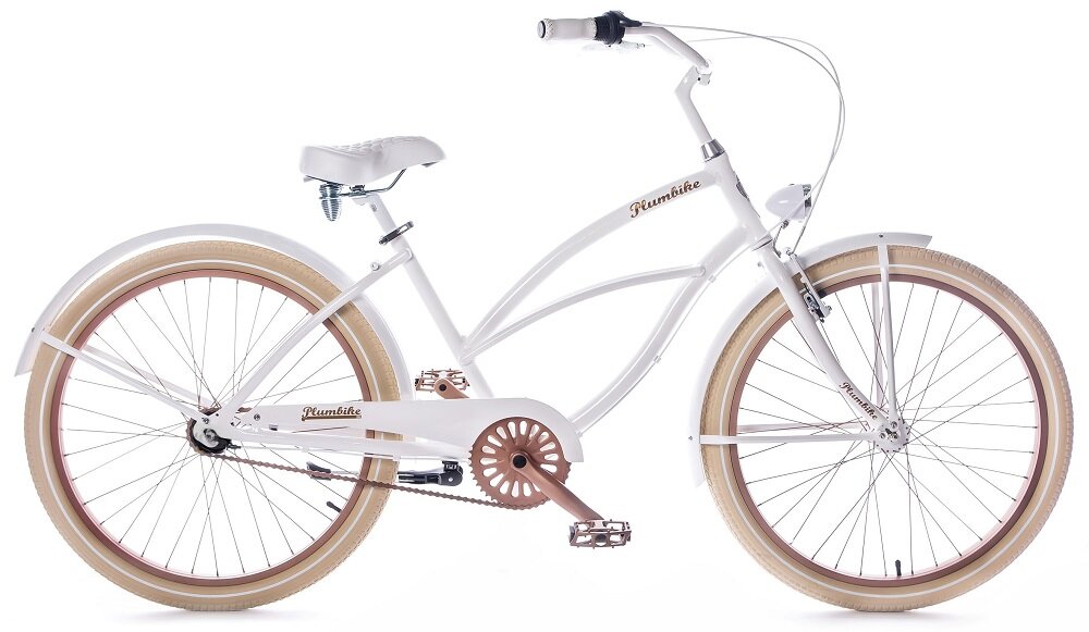 Rower miejski PLUMBIKE La Donna Shiny - Rower miejski