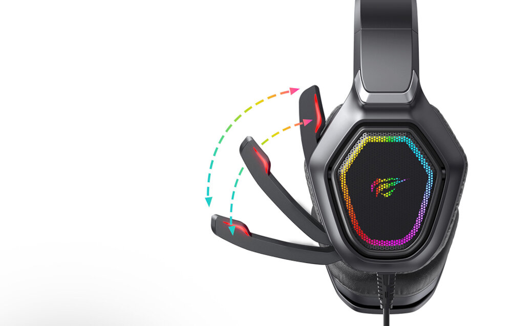 Słuchawki HAVIT H659D RGB mikrofon