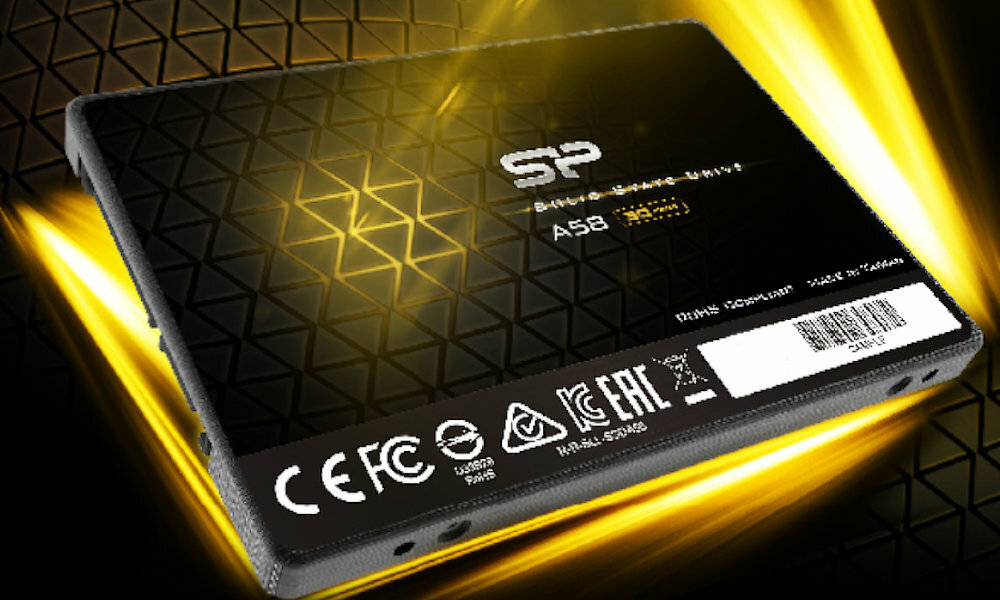 SILICON POWER Ace A58 256GB SSDbaner