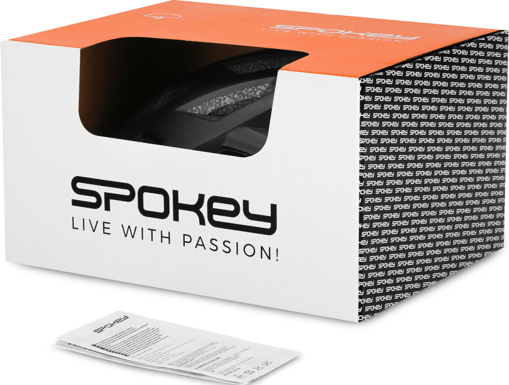 Kask rowerowy SPOKEY Pointer Czarno-żółty (rozmiar M) regulacja