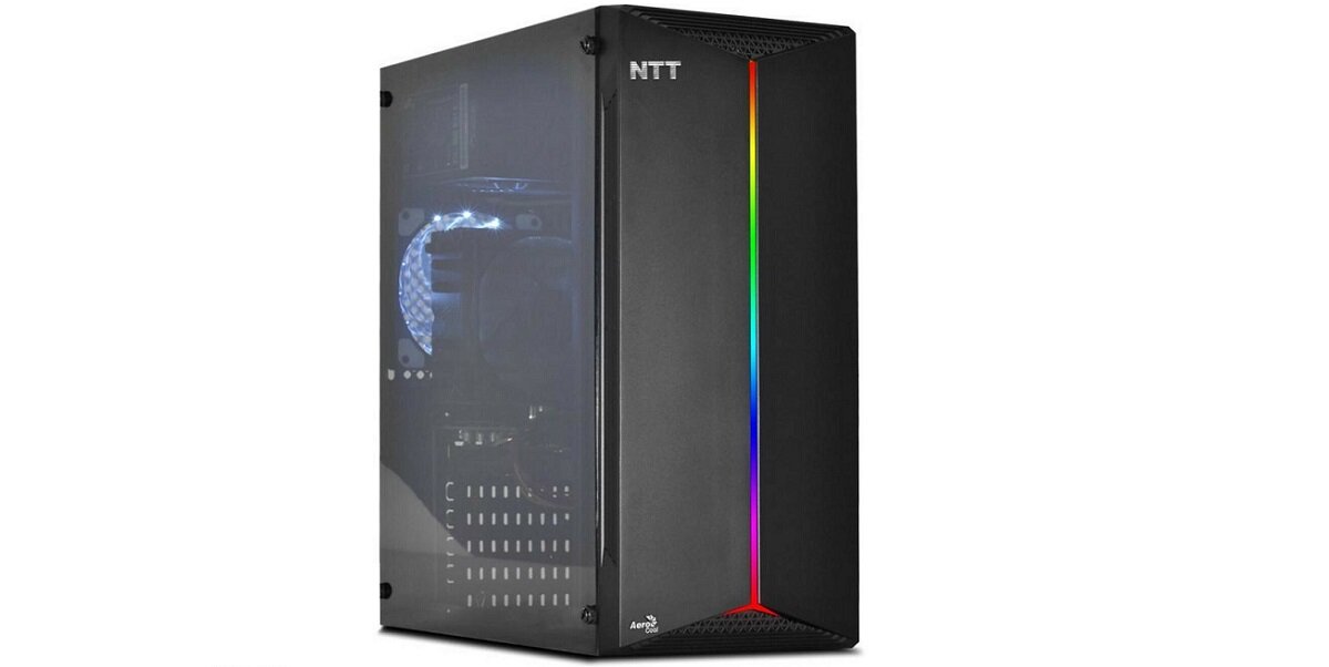 Komputer NTT Game ZKG-I5H510-30TE i5-10400F 16GB SSD 512GB GeForce GTX1660 Windows 11 Home Pełny, 3-letni serwis gwarancyjny z obsługą transportu