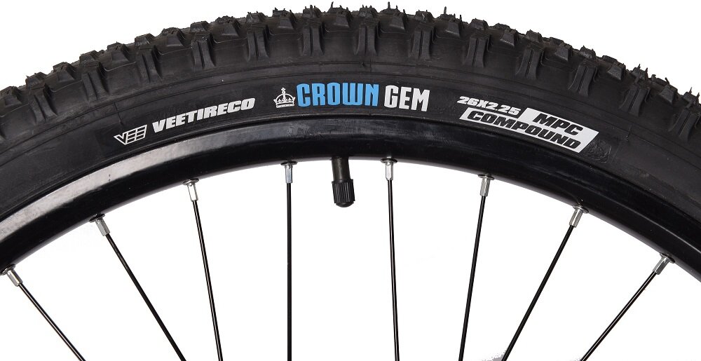 Rower elektryczny MBM E406 Chaos M15 26 cala męski Czerwony koła 28 cali opony VEE RUBBER