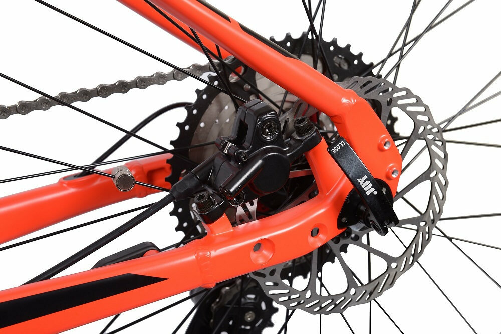 Rower elektryczny MBM E406 Chaos M15 26 cala męski Czerwony przerzutki tylne manetka SHIMANO Nexus niezawodnością