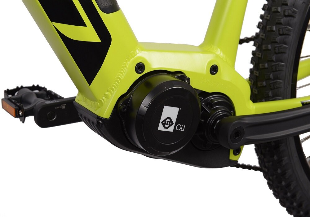 Rower elektryczny MBM E406 Chaos M15 26 cala męski Czerwony bateria Li-Ion napięcie długa żywotnośc 500 ładowań ładowanie 4-5 godzin w ramie roweru