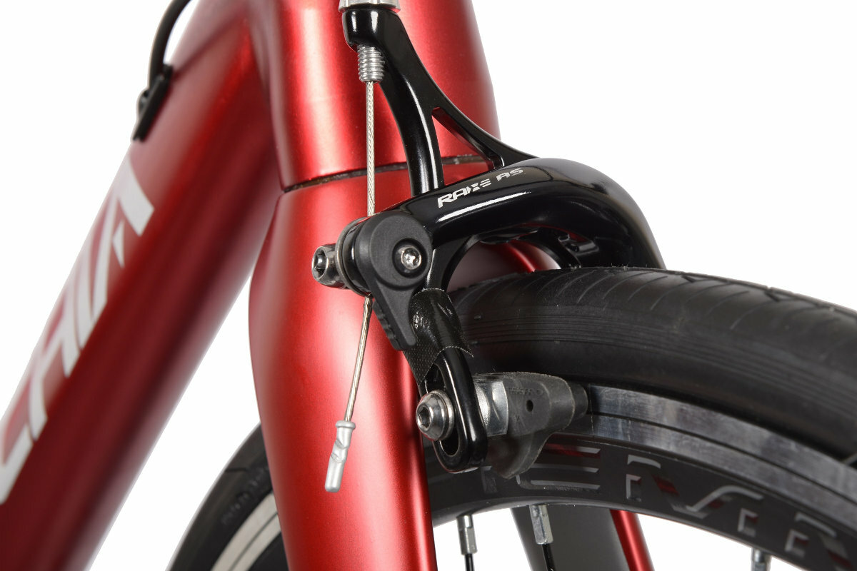 Rower szosowy BOTTECCHIA Duello M17 28 cali męski Czerwony mat widelec karbon