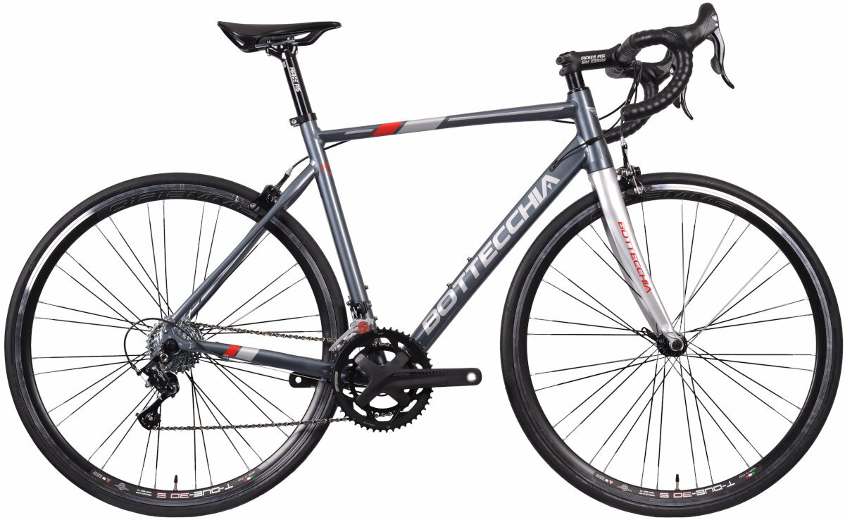 Rower szosowy BOTTECCHIA Duello M20 28 cali męski Antracytowy wyglad