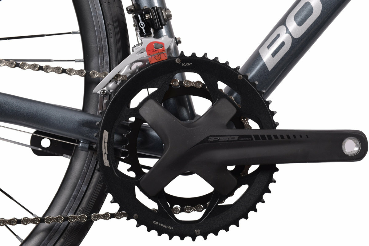 Rower szosowy BOTTECCHIA Duello M21 28 cali męski Antracytowy suport korba