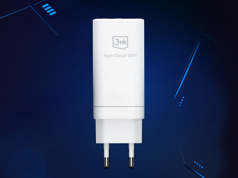Ładowarka sieciowa 3MK Hyper Charger 65W 3 urządzenia jednocześnie