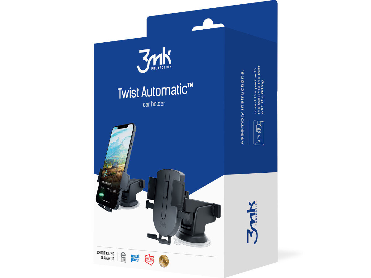 Uchwyt samochodowy 3MK Twist Automatic Car Holder