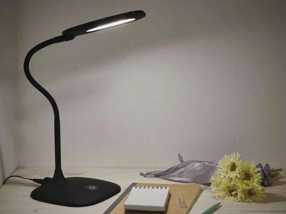Lampa biurowa EMOS Stella Z7602B Czarnybstylowe oswietlenie energooszczedna technologia LED