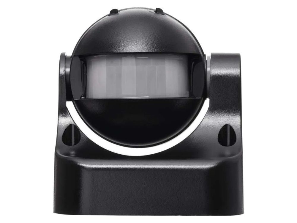 EMOS G1125 kąt detekcji 180° bez tzw. martwych stref 12 metrów mniejszych, jak i średnich wnętrzach - czujnik na białym tle od przodu