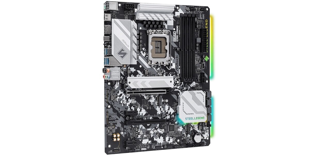 Płyta główna ASROCK B660 Steel Legend Wbudowane podświetlenie