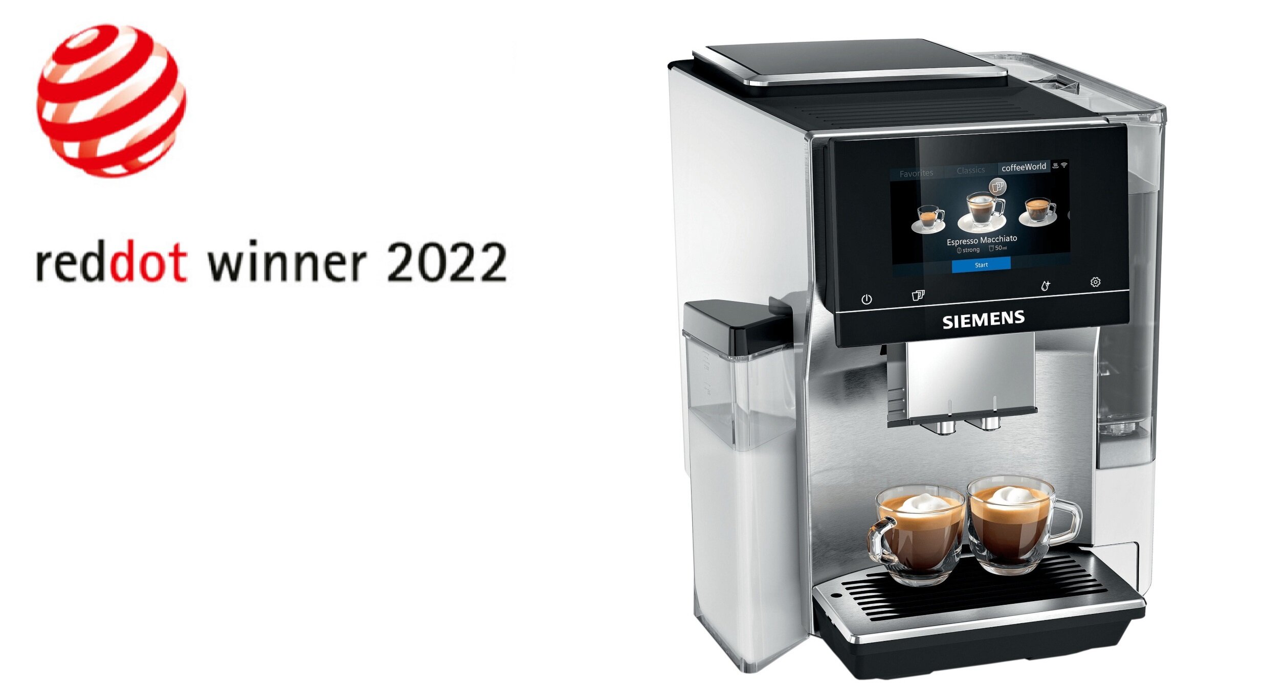 Ekspres SIEMENS EQ700 nagroda reddot