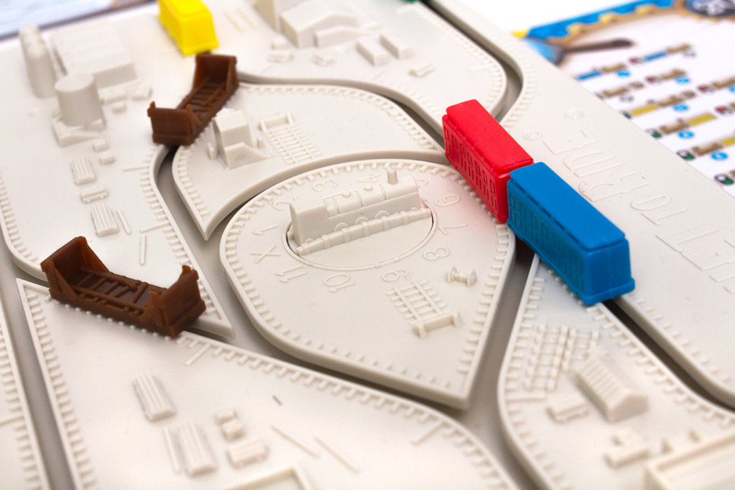 Gra planszowa REBEL Logiquest: Wsiąść do Pociągu - Zmiana toru Fabuła