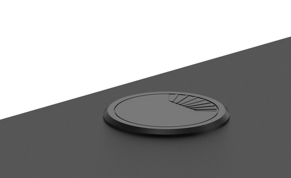 Biurko DELTACO DT410 Czarny wielofunkcyjność wybór blat szerokość gaming regulacja kable porządek