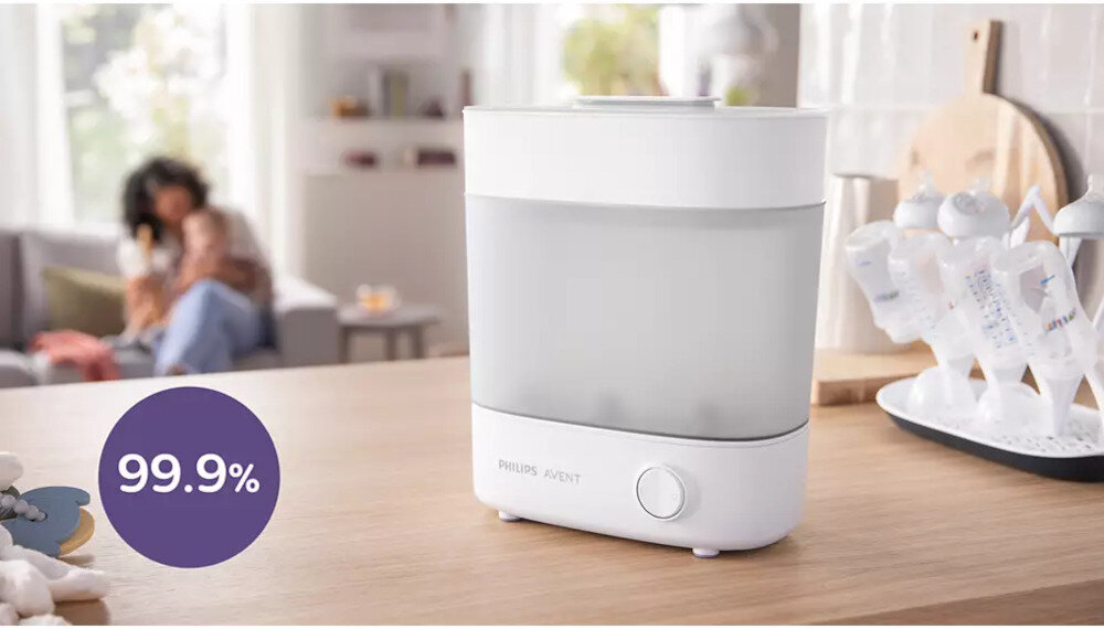Sterylizator PHILIPS Avent SCF291/00 zabija zarazki i bakterie
