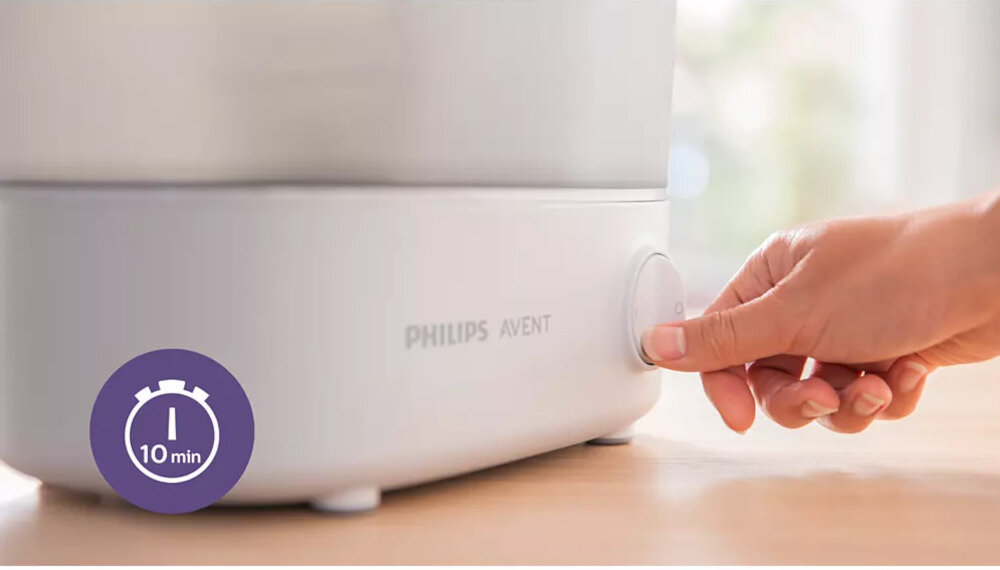 Sterylizator PHILIPS Avent SCF291/00 czas działanie