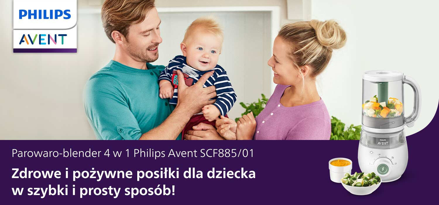 Avent blender parowy 4w1 dostępny w sklepach Media Markt Avent blender parowy 4w1 dostępny w sklepach Media Markt