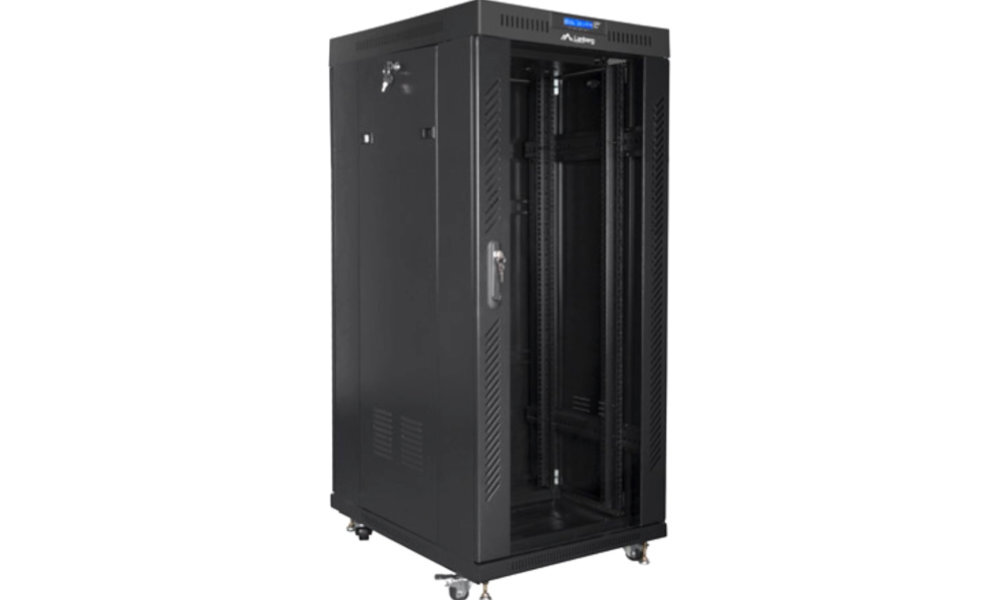 Szafa RACK LANBERG 19 skos lewy