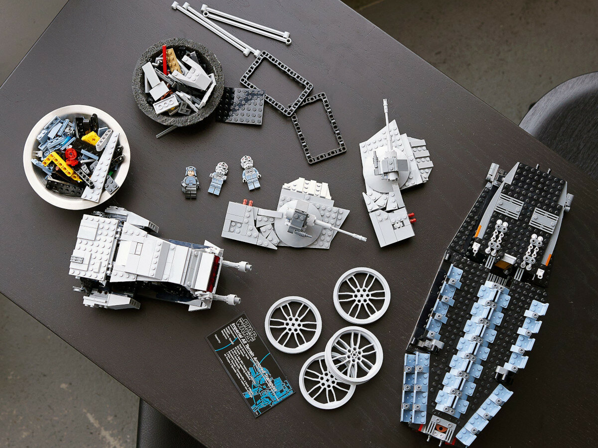KLOCKI LEGO STAR WARS AT-AT™ 75313 elementy instrukcja
