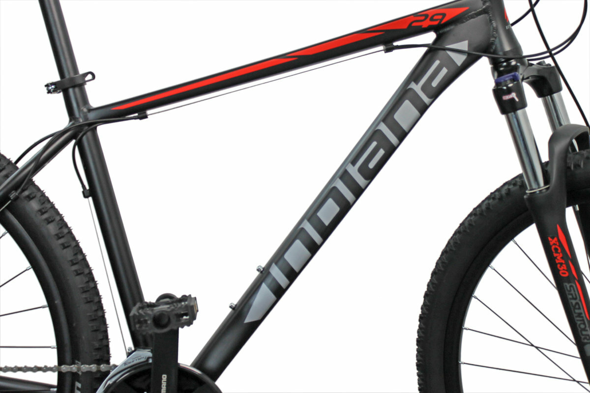 Rower górski MTB INDIANA X-Pulser 2.9 M19 29 cali męski Czarno-czerwony rama wzrost