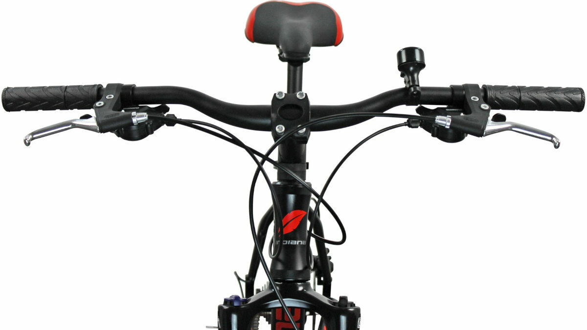 Rower górski MTB INDIANA X-Pulser 2.9 M19 29 cali męski Czarno-czerwony kierownica wspornik