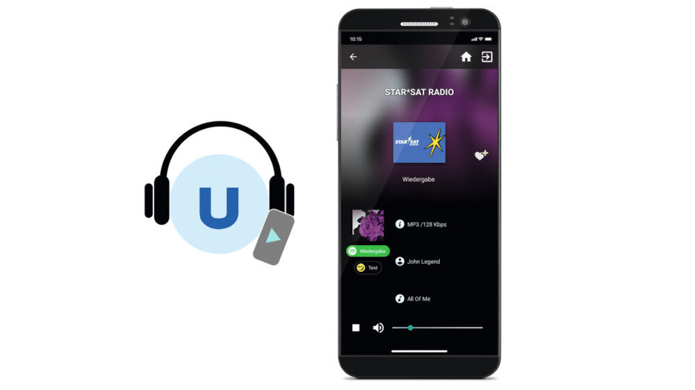 TECHNISAT Sternradio IR 2 CZARNY aplikacja zdalne sterowanie iOS Android
