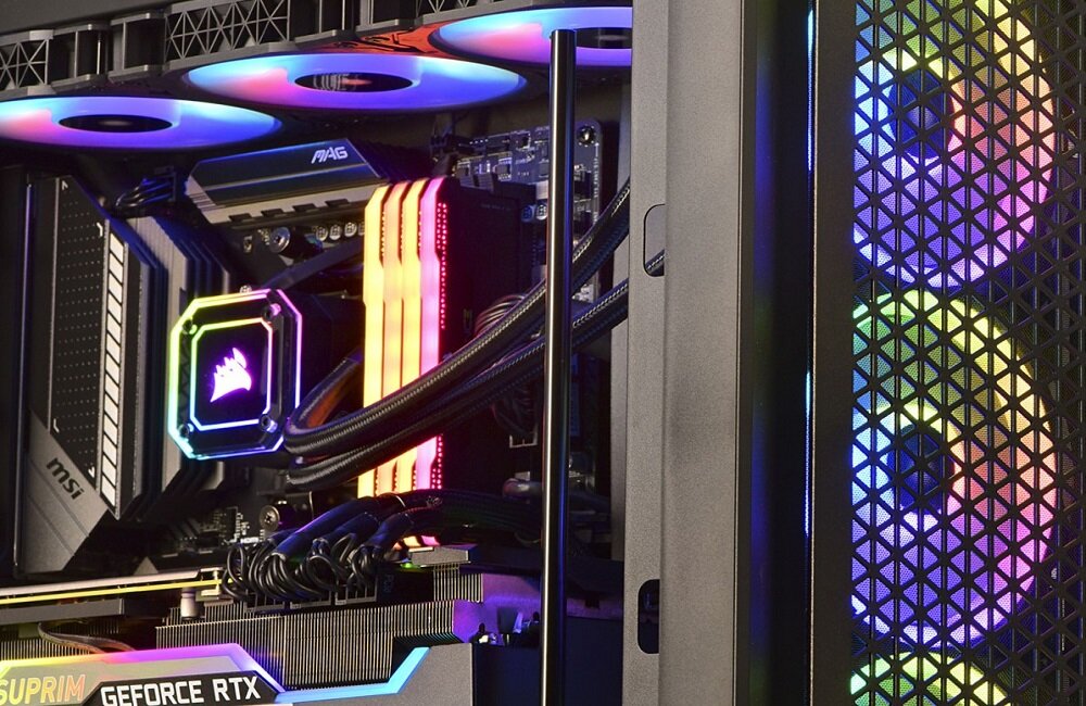 Komputer ACTINA iCUE Wentylator Corsair LL120 RGB LED