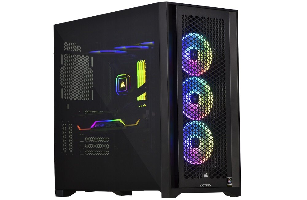 Komputer ACTINA iCUE Wszystko pod kontrolą