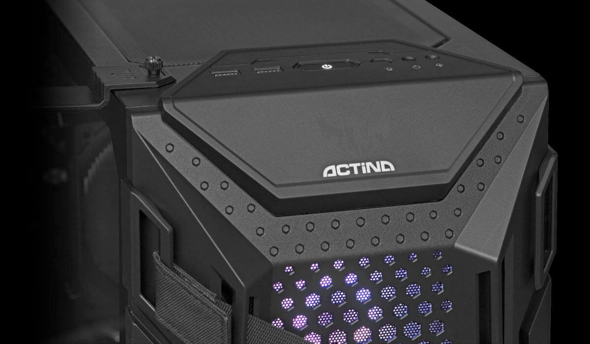 Komputer ACTINA PBA KOMAAABTO3382 i5-12400F 16GB SSD 1TB GeForce RTX3060 Ti Windows 11 Home podzespoly obudowa