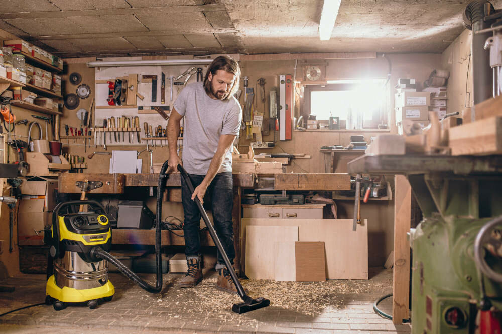 Odkurzacz KARCHER WD 5 P S V-25/5/22 1.628-357.0 Praktyczne przechowywanie przewodu i wyposazenia