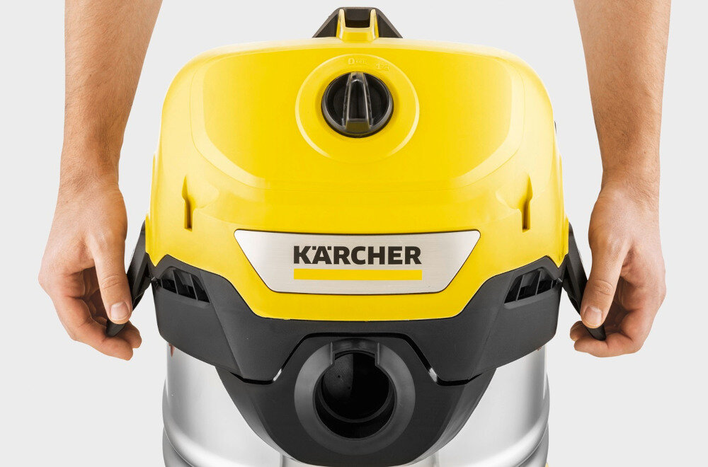 Пылесос KARCHER WD 4 SV 20/5/22 1.628-250.0 Практичное хранение кабеля и аксессуаров