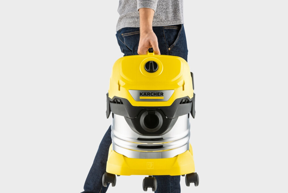 Пылесос KARCHER WD 4 SV 20/5/22 1.628-250.0 Система закрытия Pull & Push эргономичная ручка