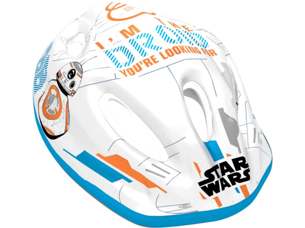 Kask rowerowy DISNEY Star Wars BB-8 Biały dla Dzieci (rozmiar M) regulacja rozmiar