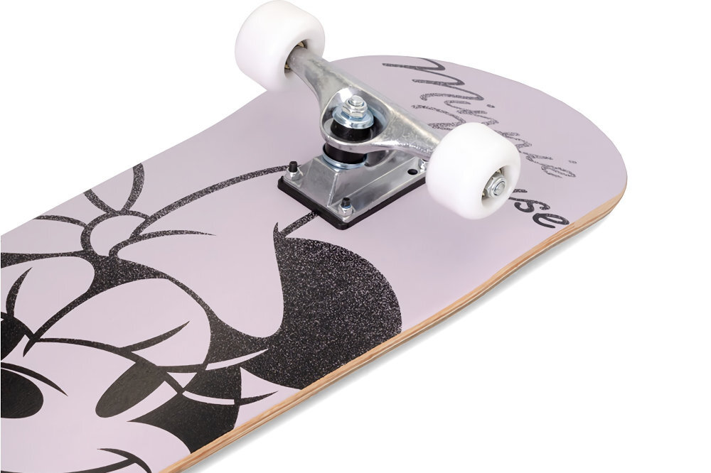 Deskorolka DISNEY Myszka Minnie Szary sprężyste kółka twardość