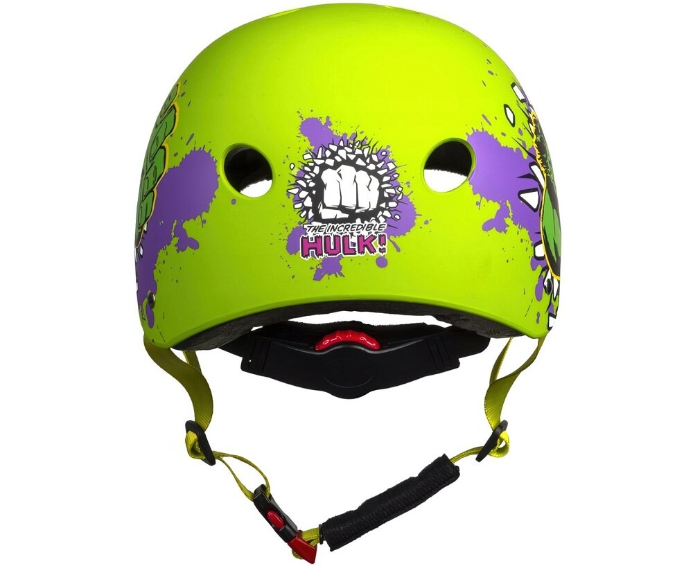 Kask rowerowy SEVEN Avengers Hulk Zielony Dla dzieci (rozmiar M) - tworzywa ABS  