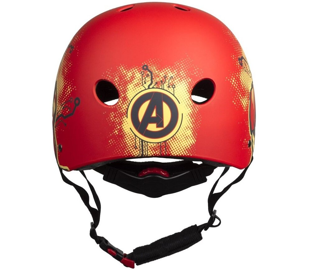 Kask rowerowy SEVEN Avengers Iron Man  Zielony Dla dzieci (rozmiar M) - tworzywa ABS  
