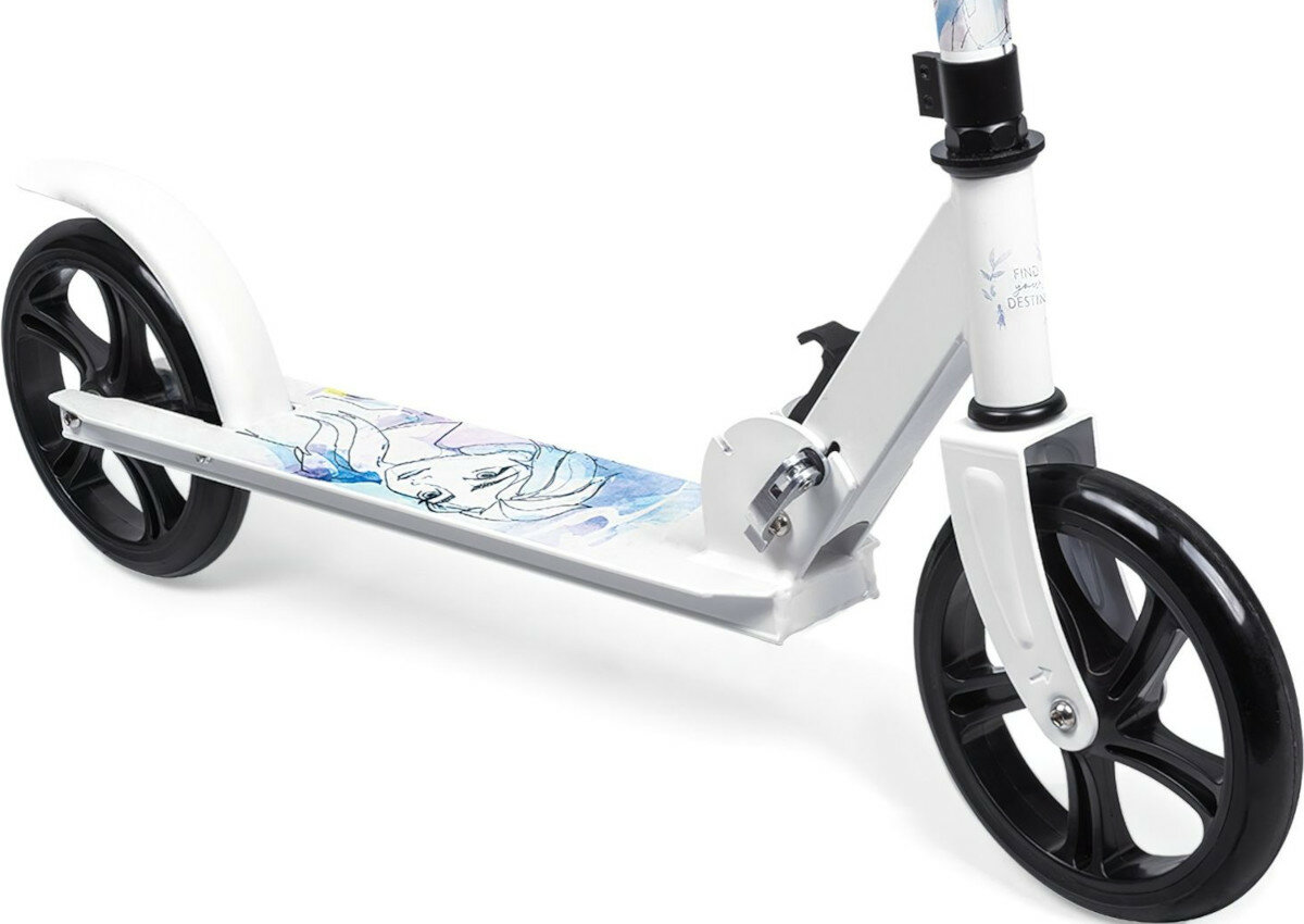 Hulajnoga Disney Kraina Lodu antypoślizgowy podest wytrzymała konstrukcja bezpieczeństwo