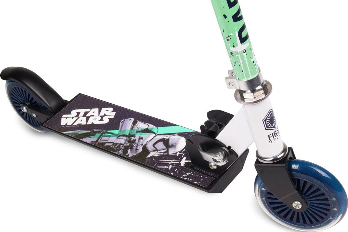 Hulajnoga dla dzieci DISNEY Star Wars Szturmowiec antypoślizgowy podest wytrzymała konstrukcja bezpieczeństwo