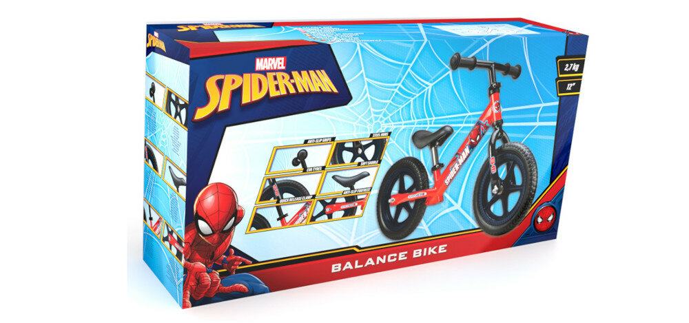 ROWEREK BIEGOWY SPIDER MAN zestaw dokumentacja