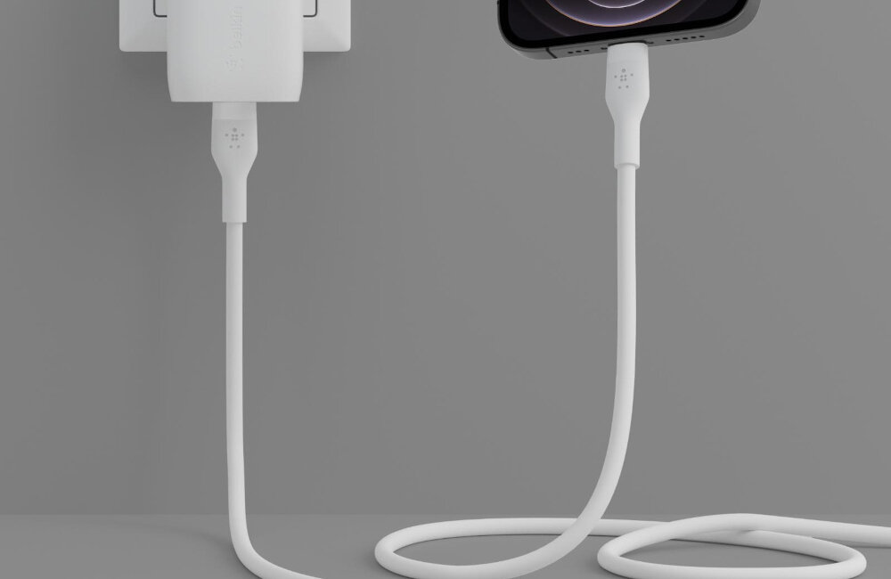 Kabel USB-C/Lightning BELKIN Silicone wejście lightning